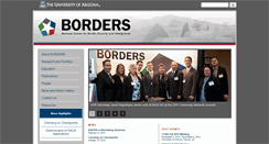 Desktop Screenshot of borders.arizona.edu