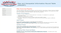 Desktop Screenshot of mapregistry.library.arizona.edu