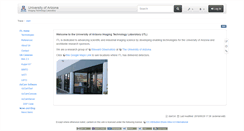 Desktop Screenshot of itl.arizona.edu
