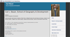 Desktop Screenshot of cjbauer.faculty.arizona.edu