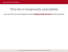Tablet Screenshot of emma.arizona.edu