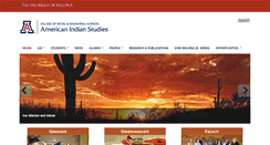 Desktop Screenshot of ais.arizona.edu