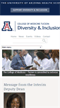 Mobile Screenshot of diversity.medicine.arizona.edu