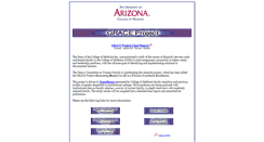 Desktop Screenshot of graceproject.medicine.arizona.edu