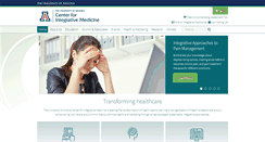 Desktop Screenshot of integrativemedicine.arizona.edu