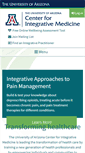 Mobile Screenshot of integrativemedicine.arizona.edu