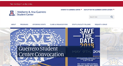 Desktop Screenshot of chsa.arizona.edu