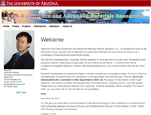Tablet Screenshot of neam.arizona.edu