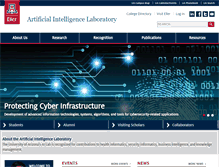 Tablet Screenshot of ai.arizona.edu