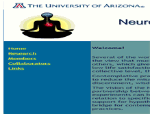 Tablet Screenshot of emotion.web.arizona.edu