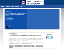 Tablet Screenshot of crosstalk.arizona.edu
