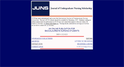 Desktop Screenshot of juns.nursing.arizona.edu
