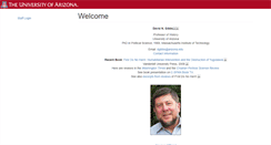 Desktop Screenshot of dgibbs.faculty.arizona.edu