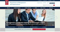 Desktop Screenshot of management.eller.arizona.edu