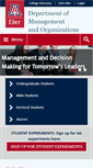 Mobile Screenshot of management.eller.arizona.edu