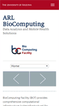Mobile Screenshot of bcf.arl.arizona.edu