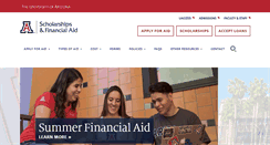 Desktop Screenshot of financialaid.arizona.edu