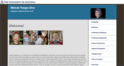 Desktop Screenshot of malcah.faculty.arizona.edu