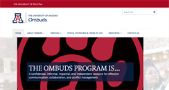 Desktop Screenshot of ombuds.arizona.edu