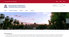 Desktop Screenshot of cmmbs.arizona.edu