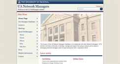 Desktop Screenshot of netmgrs.arizona.edu