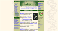Desktop Screenshot of biology.arizona.edu