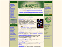 Tablet Screenshot of biology.arizona.edu