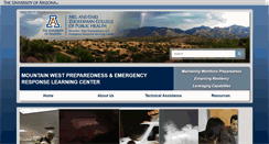 Desktop Screenshot of mwperlc.arizona.edu